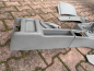 Preview: BMW M5 E34 Mittelkonsole Glattleder Silbergrau Vesperbrett Handschuhfach