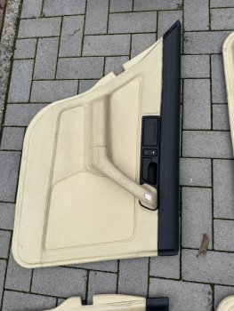 BMW M5 E34 Türpappen Türverkleidungen Verkleidung Türen Leder Glattleder