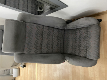 genuine grey BMW M5 E34 Interior Alcantara  with Sportseats