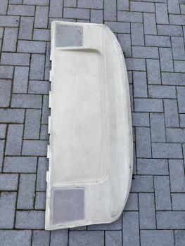 BMW M5 E34 rear shelf with leather rear window shelf real leather from factory