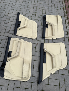 BMW M5 E34 Türpappen Türverkleidungen Verkleidung Türen Leder Glattleder