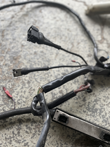 BMW M6 E24 engine wiringharness M88 engine harness M635 wiring