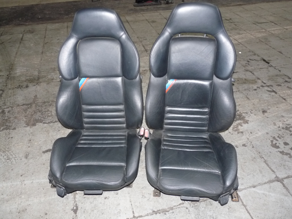 BMW M3 E36 Coupe Leather interior seats walknappa black  Seatheating Sportseats