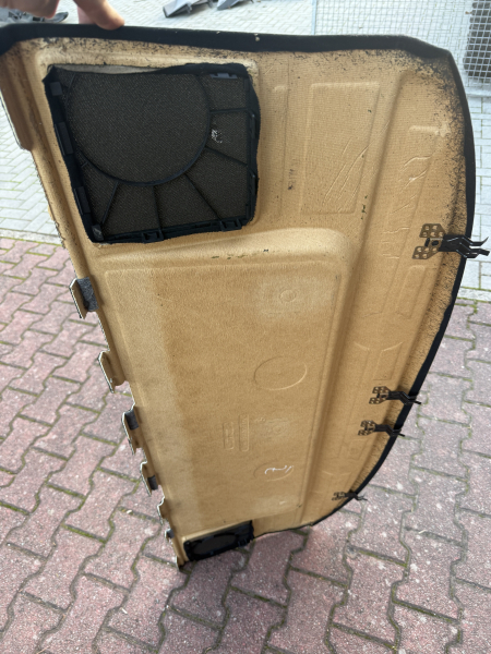 BMW M5 E34 rear shelf with rear window shelf