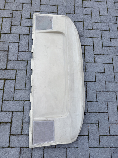 BMW M5 E34 rear shelf with leather rear window shelf real leather from factory